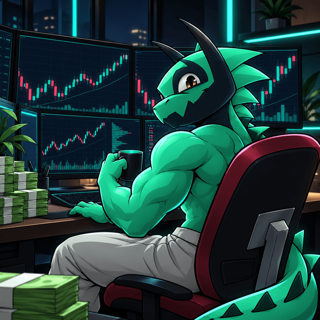 trading desk